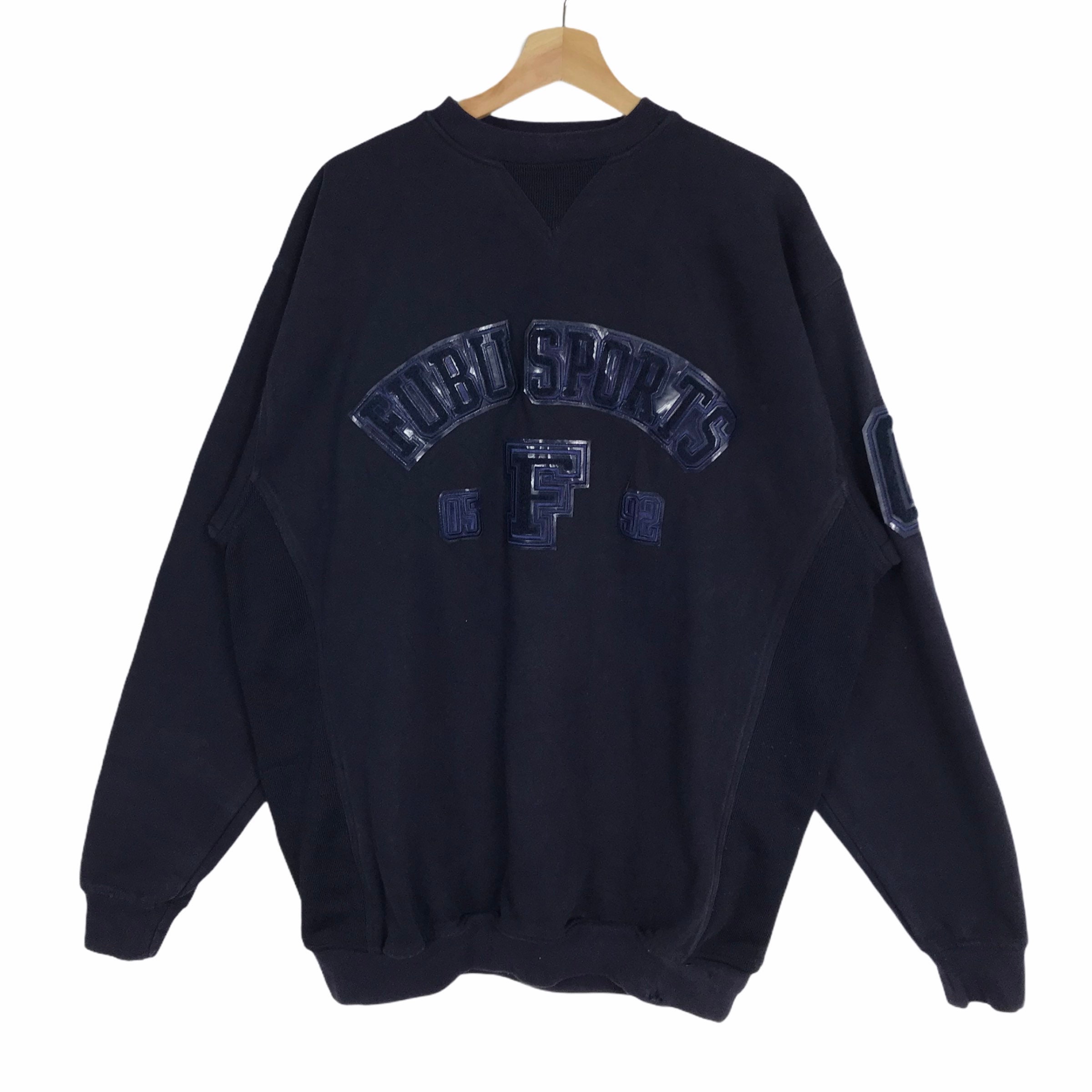 FUBU SPORTS Big Logo Pullover Embroidery Spell Out Crewneck | Etsy