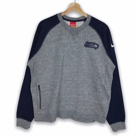 Vintage NIKE SEATTLE SEAHAWKS Embroidery Small Log