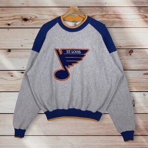 St Louis Blues Hoodie YOUTH NHL Team Logo Pullover Fleece Red