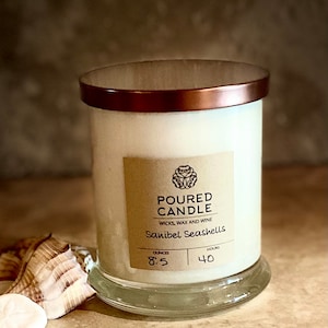 Sanibel Seashells soy candle
