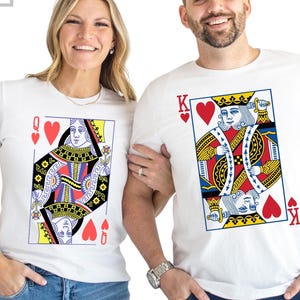 Playing Card Costume T-Shirts, Matching Playing Cards Shirts, Deck of Cards Costume Tees, Poker Outfit Cards Costume, Matching Card Shirts