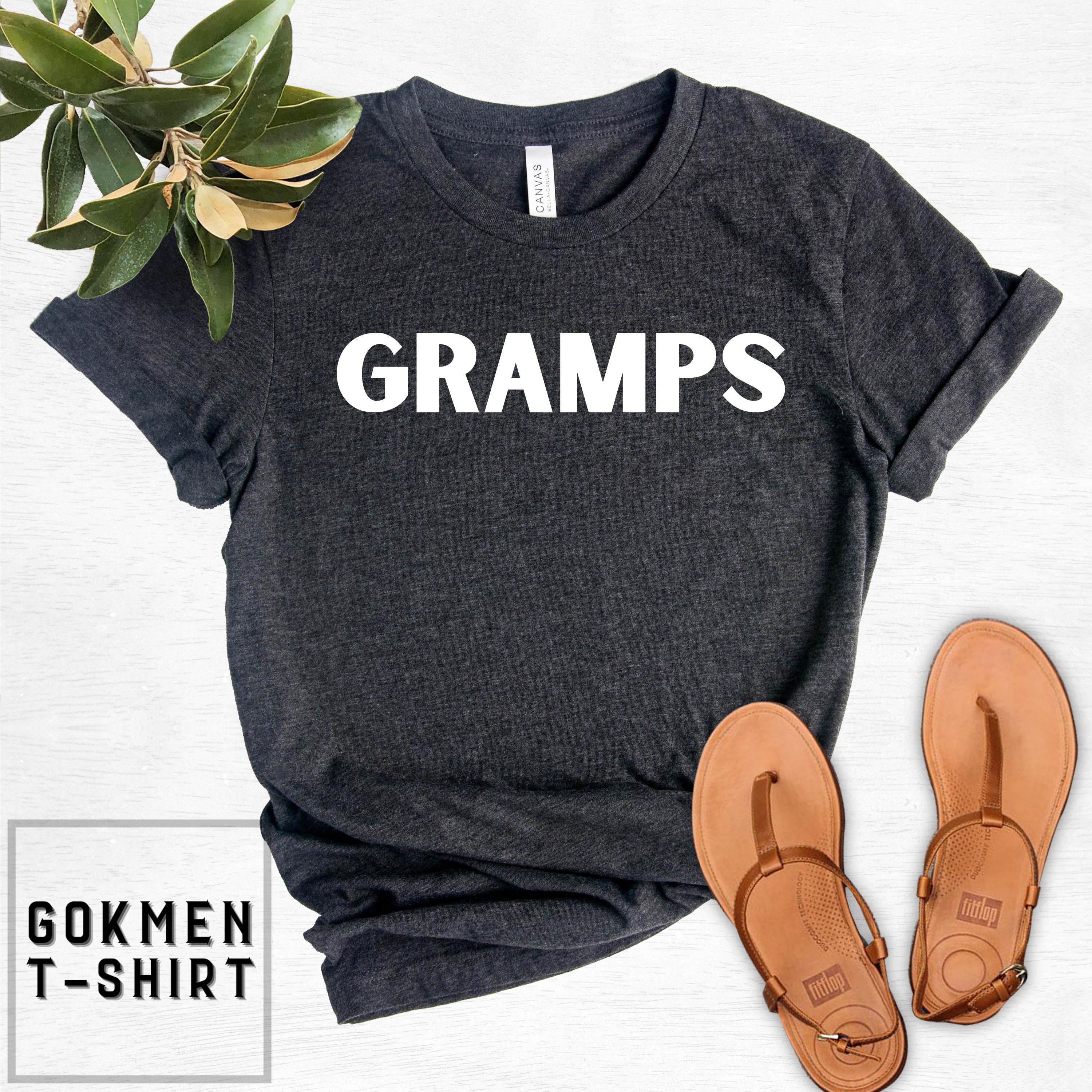 Gramps Shirt Father's Day Shirt Funny Grandpa T-shirt - Etsy