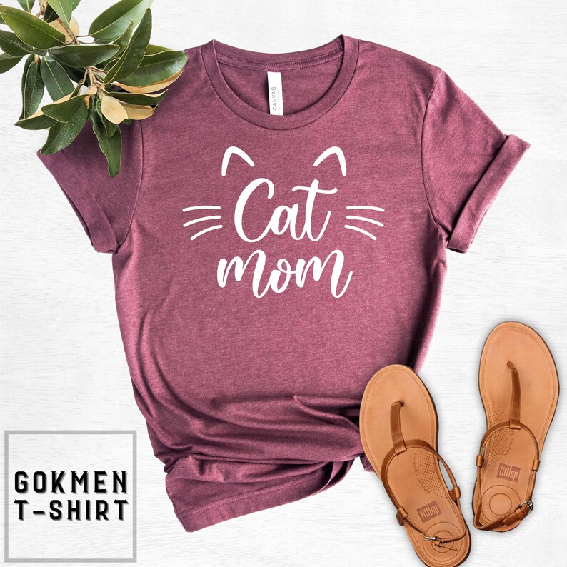 Cat Mom Shirt Cat Shirt Mother's Day Gift for Mom Gift - Etsy