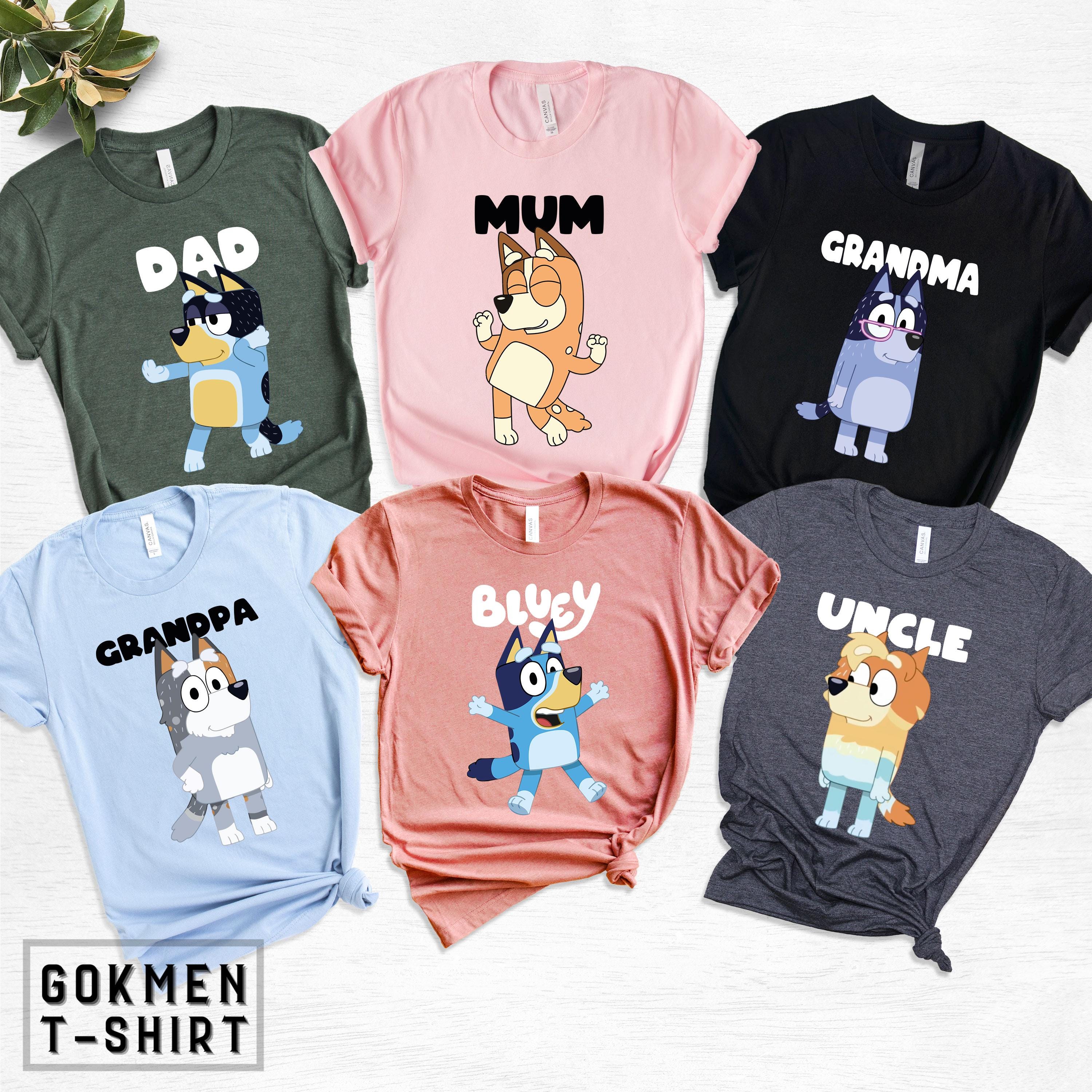 Bluey Shirt For Boys Bluey Baby Boys Plush Print Sweatshirt