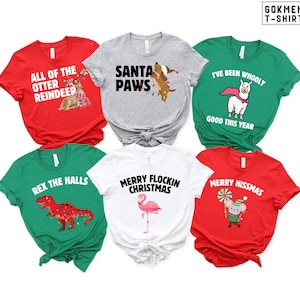 Matching Family Christmas Pajamas, Holiday PJs for Family, Christmas Eve Pajamas Set, Kids and Adult Matching Xmas Pajamas, Christmas Tee