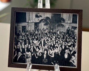 The Shining Overlook Hotel 1921 Miniature Canvas Print - Retro Dollhouse Decor