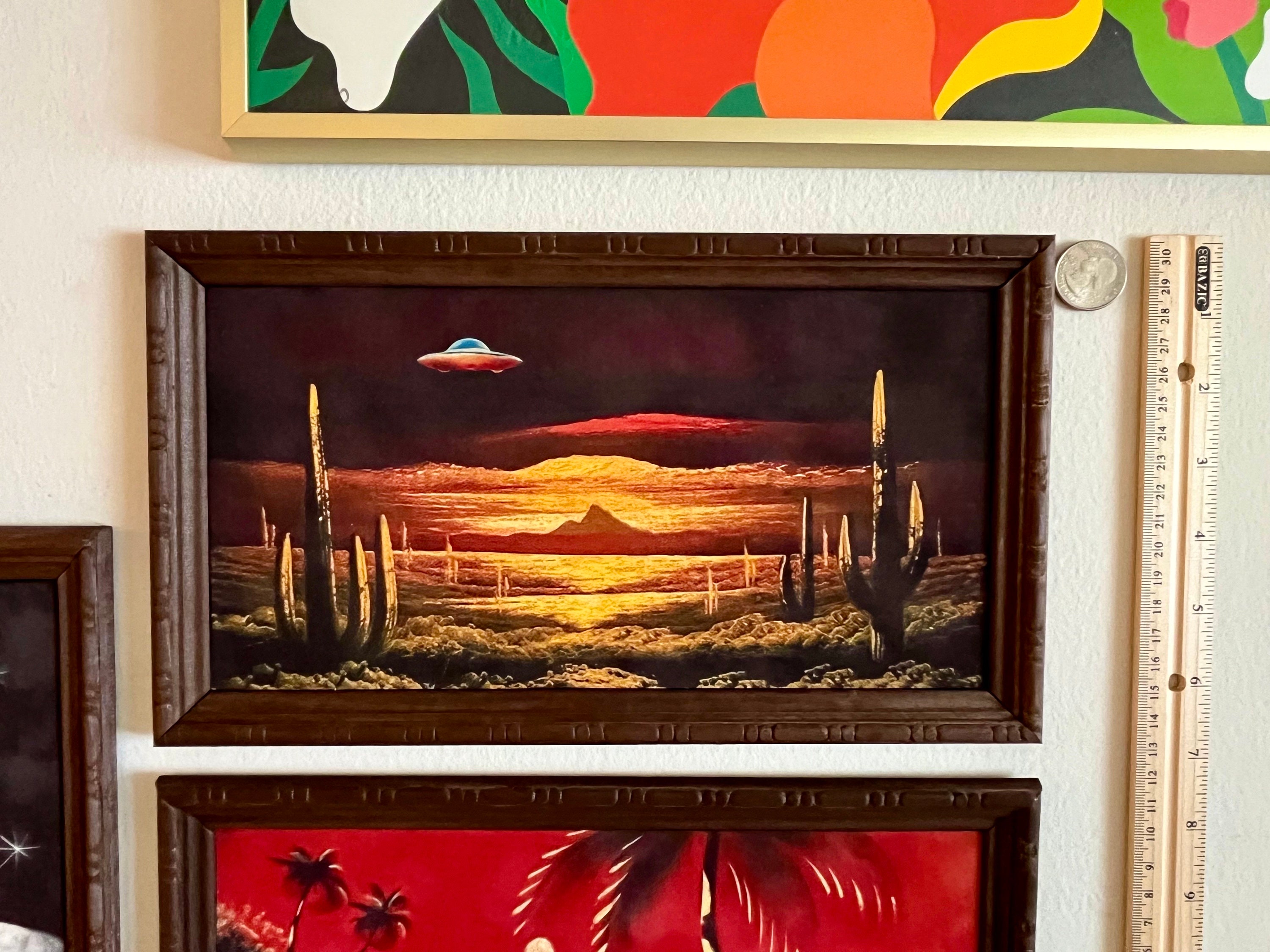 60s 70s Velvet Painting - Etsy Canada