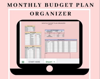 Monthly Budget Organizer