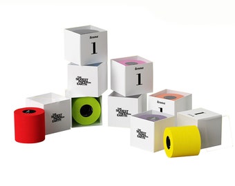 Luxury Scented Colored Toilet Paper Gift Box 1 Roll 3-Ply Bath Tissue