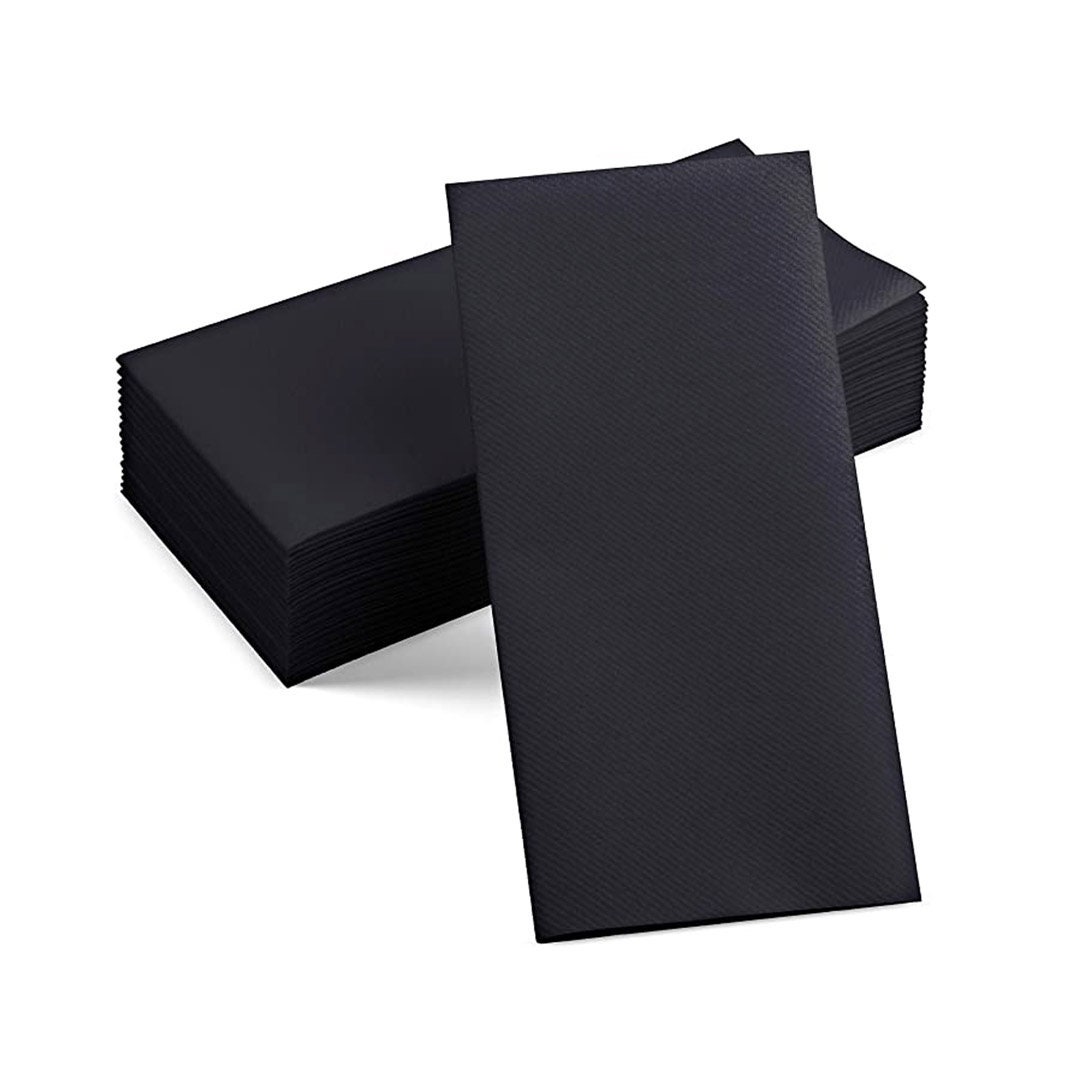 Renova Black Paper Towels, 6 Rolls, 120 Sheets Per Roll 