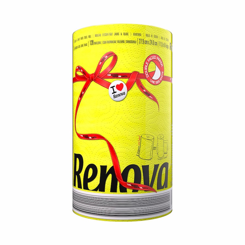 Colored Paper Towel Jumbo Roll 2ply120 Sheets Etsy