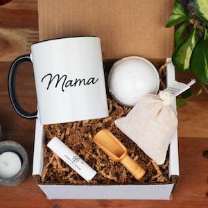 New Mom and Baby Gift Box - 11oz Coffee Mug - Gift for Women After Birth, Post Pregnancy Gift Basket, Mother&#39;s Day Gift, Mama Mug