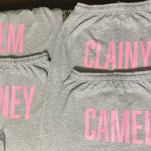 Custom I Love My Boyfriend Sweatpants Personalize Love - Etsy