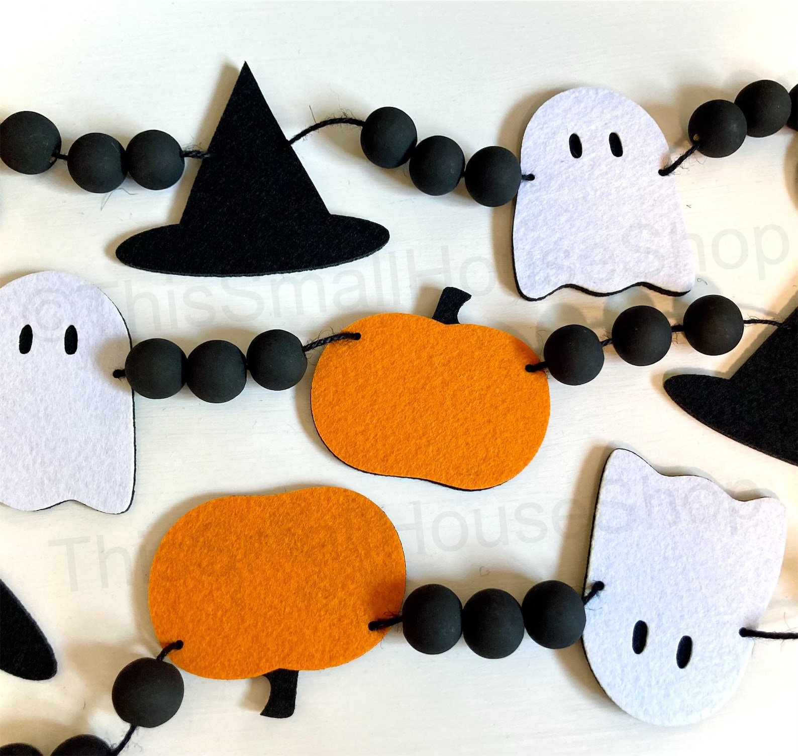 Image of Halloween Cute Felt Garland