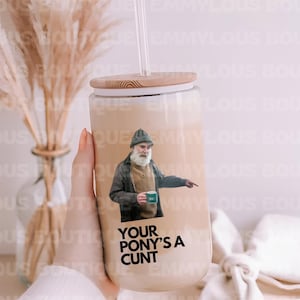 Jim from BRassic, Mug/ Libbey can, Brassic, Libey can, Mug
