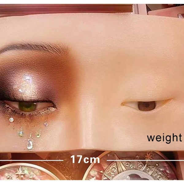 3D Silicone Practice Eye  Makeup Mask