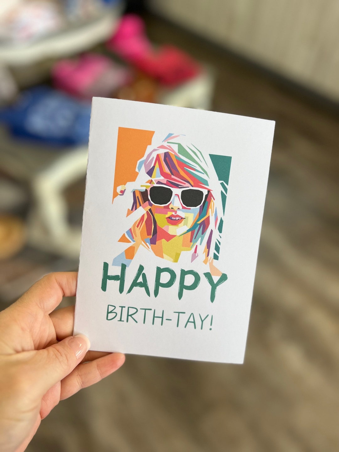 Tuoshei 2 Sets Musik-Geburtstagskarte, Taylor Swiftie Geschenkkarte