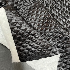 Quilted Satin 56" Wide - Sold by the Yard