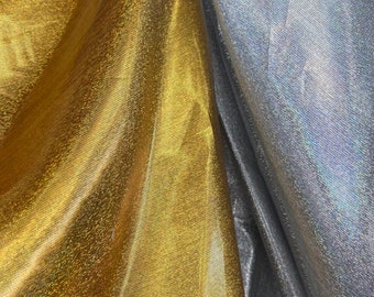 Holographic Lame Fabric - 58" Wide- Sold by the Yard