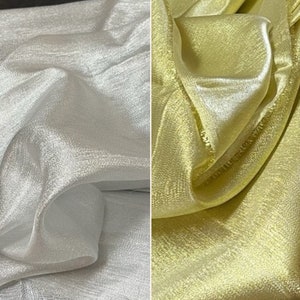 Metallic Lame Fabric - 58&quot; Wide- Sold by the Yard