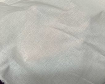 Tessuto Di Mussola Di Cotone Naturale Di Medio Peso Italia - Foto 3