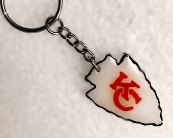 Kansas City Chiefs Resin Arrowhead Keychain