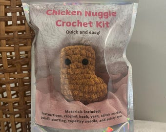 Chicken Nuggie Crochet Kit – Quick and Easy