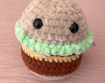 Crochet Cheeseburger