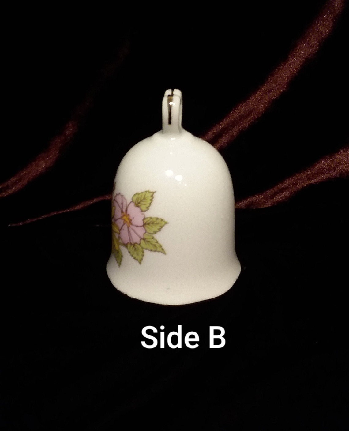 A vintage porcelain bell is a sweet gift for Mother. Made in Etsy