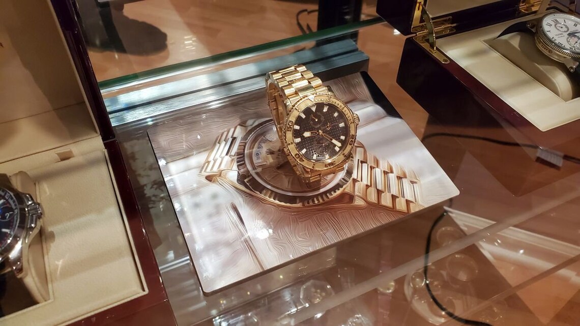 Watch Display Rolex inspired Watch Holder Display Etsy