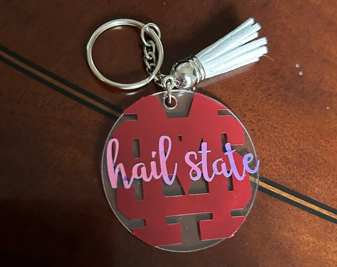 Custom college keychains