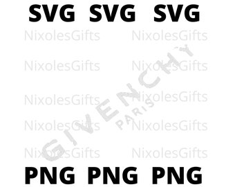 Givenchy Logo Etsy
