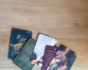 Catholic Prayer Card Set – Daily Devotions, Traditional Prayers