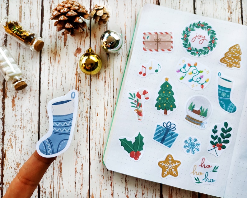 Christmas Printable Stickers Sticker - Il 794xN.2690621740 Ef3h