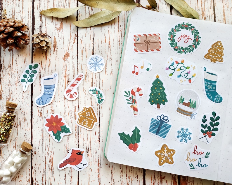 Christmas Printable Stickers Sticker - Il 794xN.2738307621 40nx