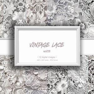 Vintage Spitze nahtlose Muster PNG Sublimation, digitales Papier sofortiger Download, Braut Spitze Sublimation Muster, digitales Geschenkpapier