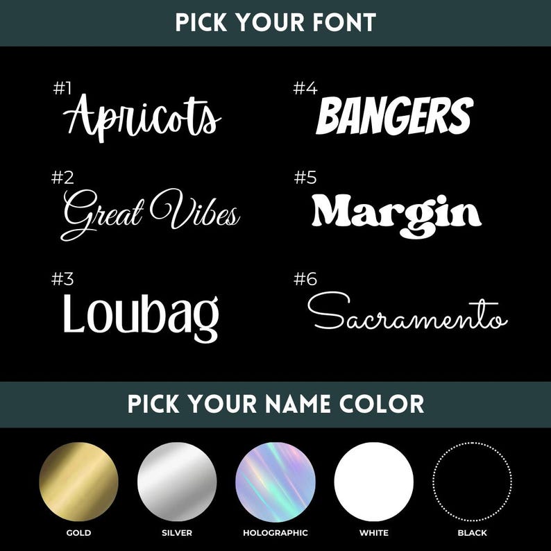 3.5 Inch 2024 Holiday Personalized Name Acrylic Ornament Tree Decor