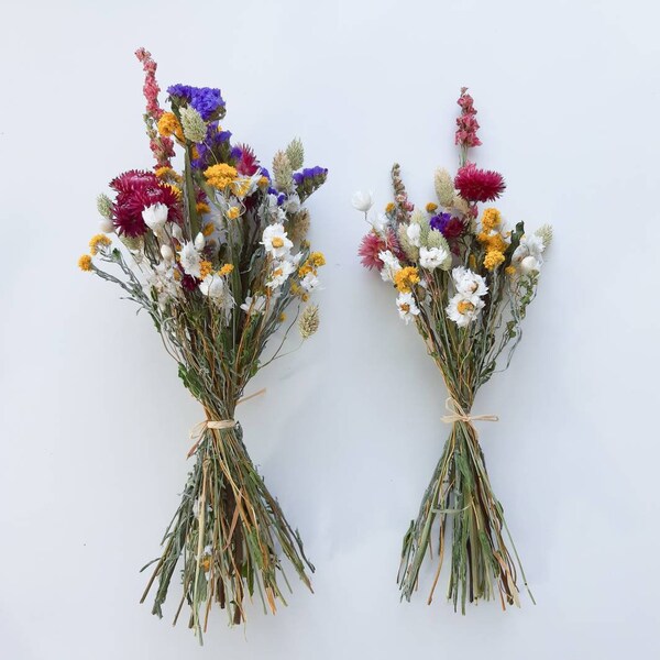 Dried flower bouquet "Meadow Dream", colorful bouquet of dried flowers small, colorful dried bouquet