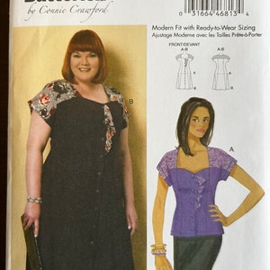 Uncut Butterick Connie Crawford Pattern B6395 - Sizes Xsm-Sml-Med-Lrg-Xlg