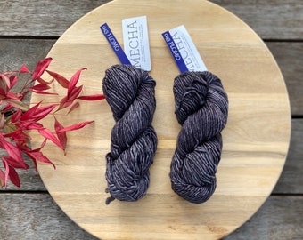 Poids encombrant Malabrigo Mecha 043 Plomo Laine mérinos
