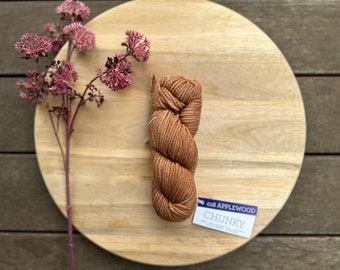 Malabrigo Chunky | Couleur Bois de pommier 018 | 100 % laine mérinos | Poids encombrant