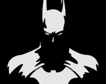Batman Stencil Art Etsy