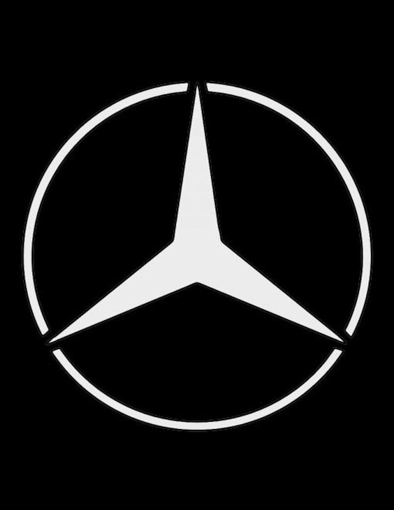 Mercedes Benz Car Logo Stencil | Etsy