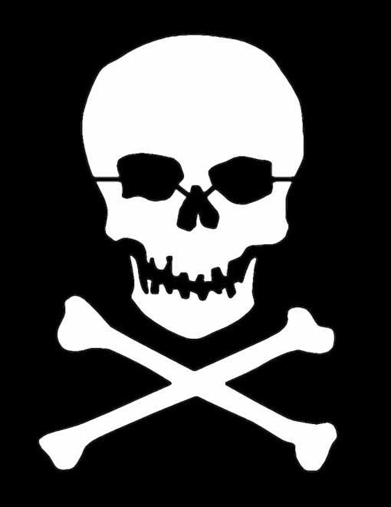 Skull And Crossbones Stencil Printable