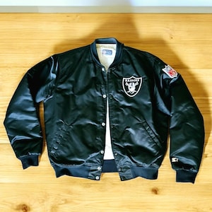 STARTER NFL OAKLAND RAIDERS アノラックパーカー XL mens-black-oakland-raiders-