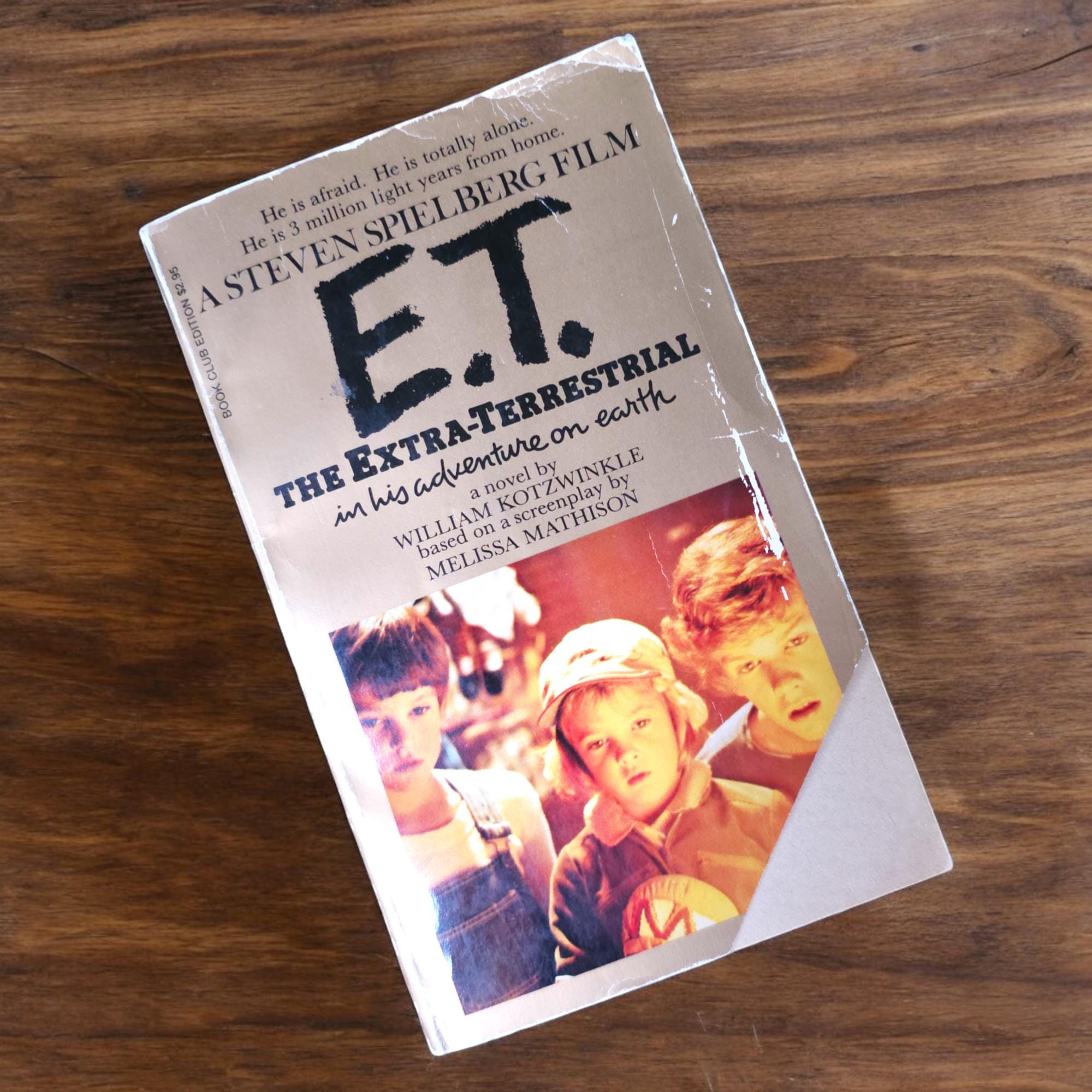 洋書 E.T. Vintage E.T. the Extra-terrestrial Book - 1982 Second Edition