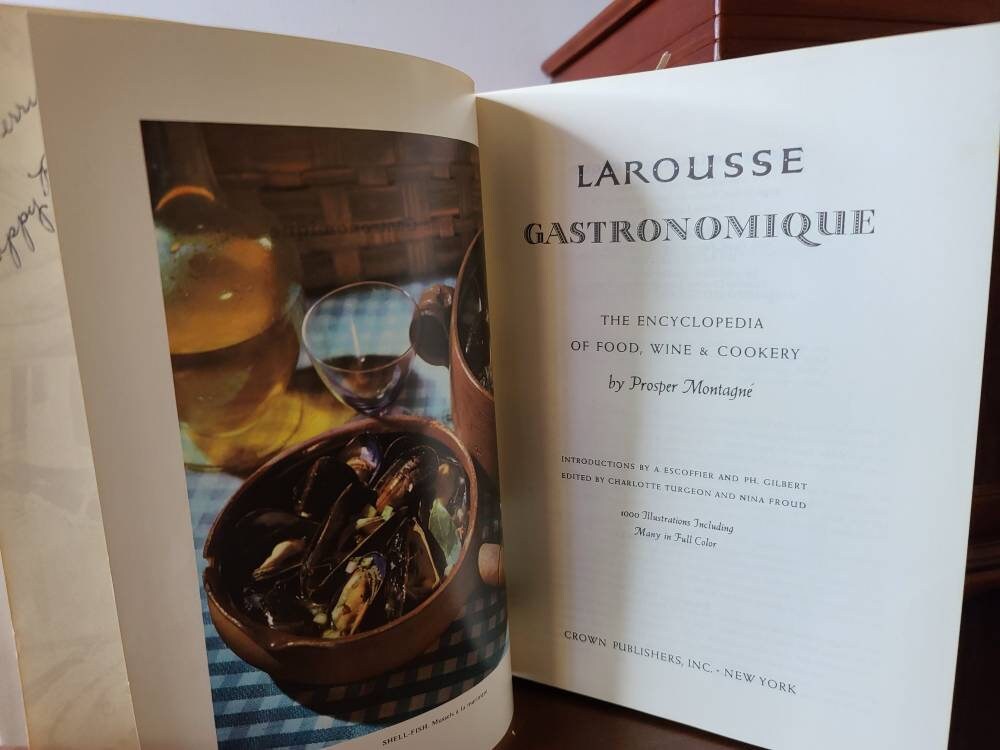 Larousse Gastronomique: 1961 初版料理本、1000 点のイラスト - Etsy 日本