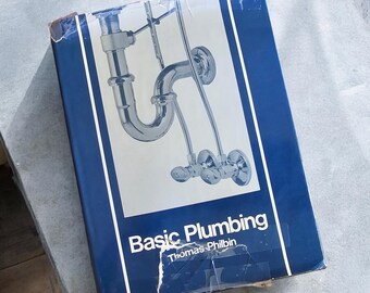 Basic Plumbing Hardback Book with Cover Thomas Philbin 1977 1st Edition