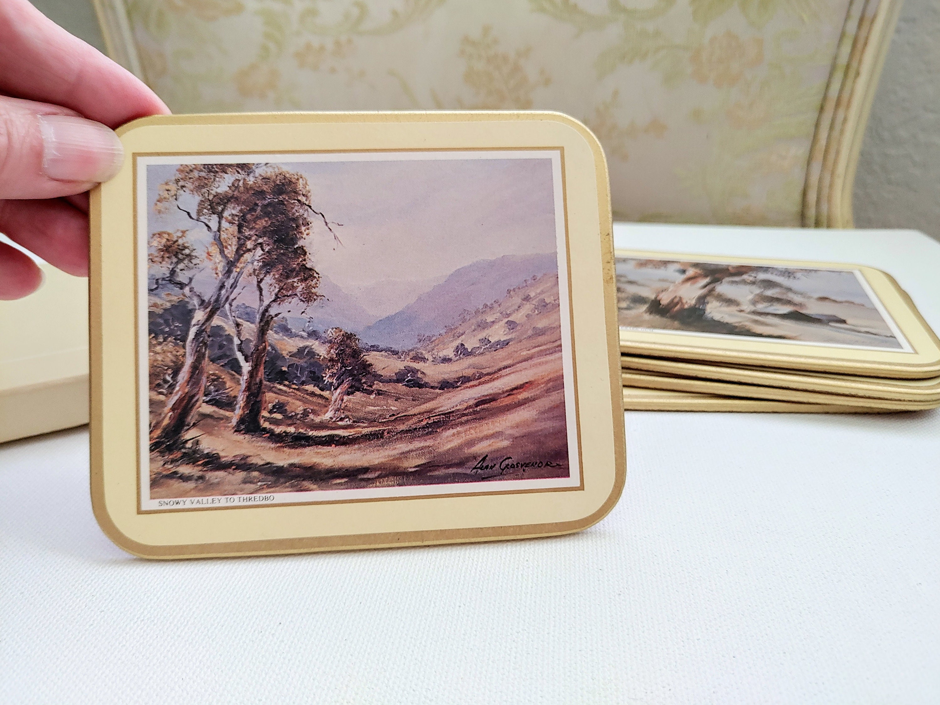 Vintage Jason Placemats of Distinction Boxed Set of 6 Scenic Etsy