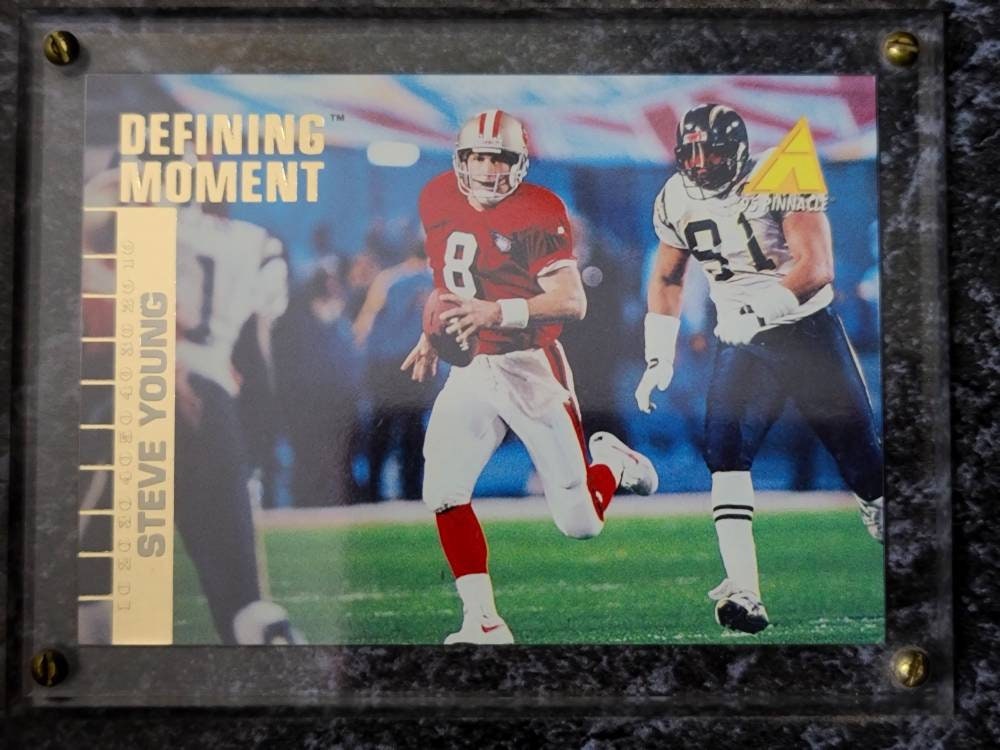 ヴィンテージ スティーブ・ヤング フットボール プレート時計